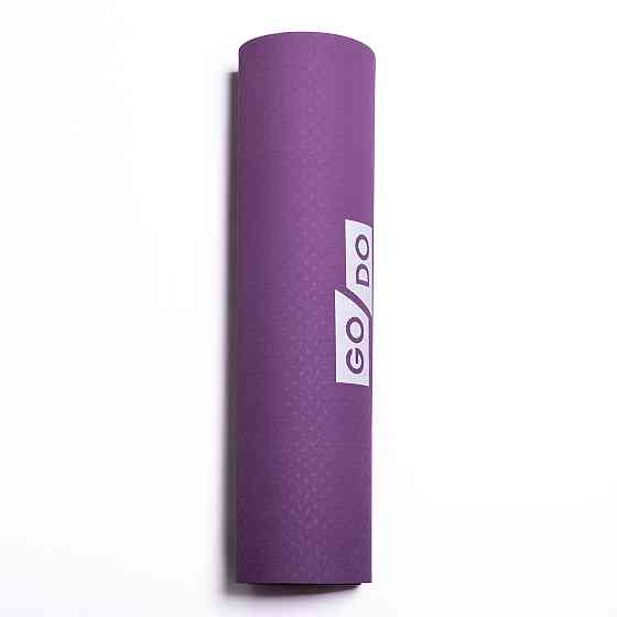 Yiwu Килимок для йоги нековзкий 173×58 см Фіолетовий HP-42-10V Коломыя