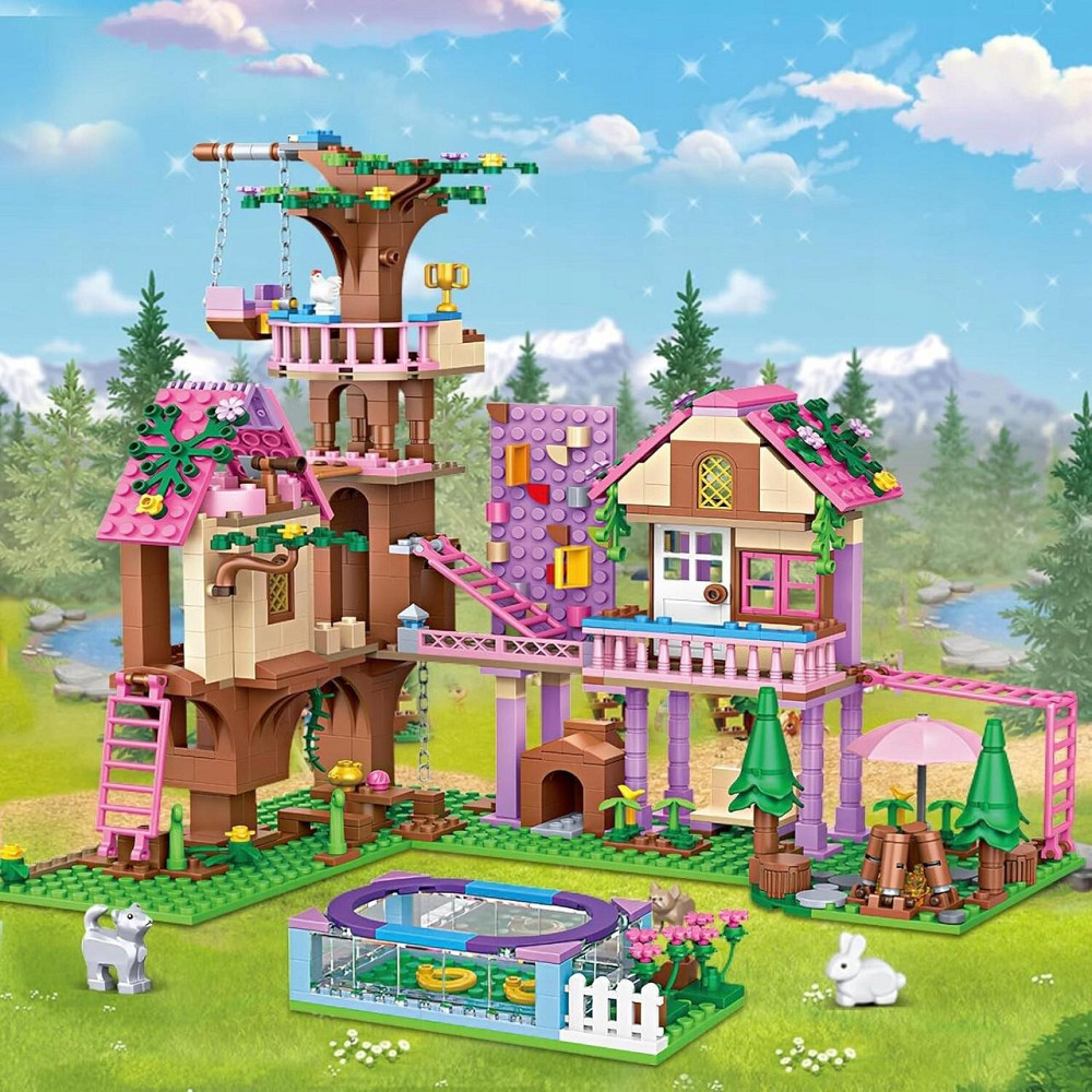 Конструктор Chaobao Приключения в домике на дереве, 756 деталь Киев - изображение 1