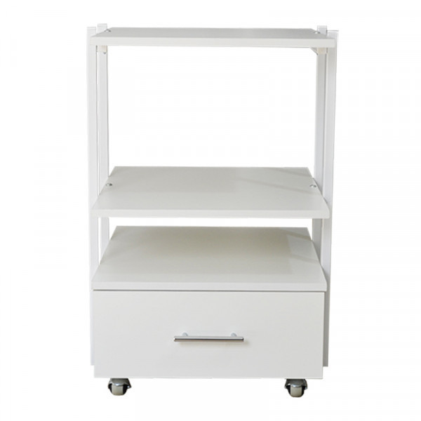 Коляска косметологическая UK-07 на колесах с ящиком и полками Киев - изображение 6