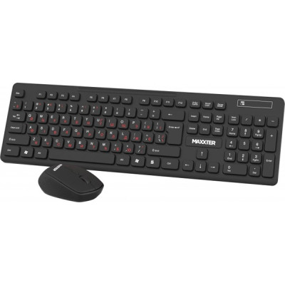 Комплект Maxxter KMS-WCM-02B-UA Wireless UA Black (KMS-WCM-02B-UA) Винница - изображение 2