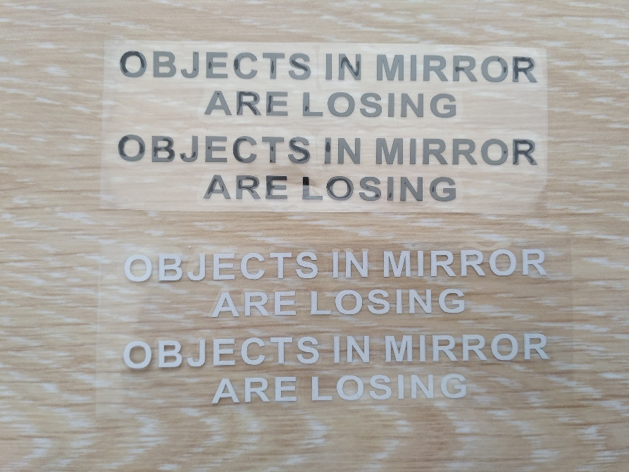 Наклейки на боковые зеркала заднего вида Белая све Киев - изображение 7