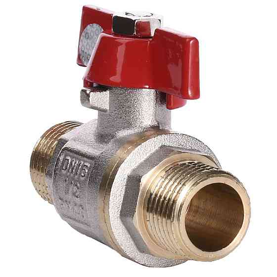 Кран шаровый прямой SOLOMON 1/2″ НН КБ PN40 B1420 (000010740) Киев