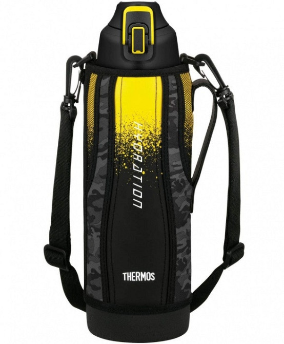 Термос для напитков 1.5 литров с вакуумной изоляцией + Чехол Thermos (140090) Нержавеющая сталь Нововолынск - изображение 2