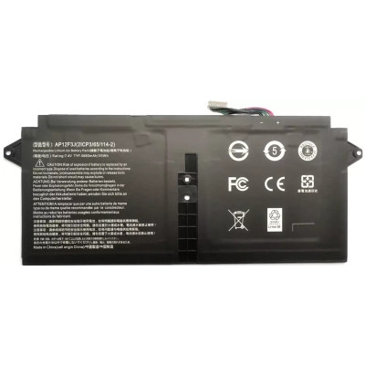 Акумулятор до ноутбука Acer AP12F3J Aspire S7-391, 4680mAh (35Wh), 4cell, 7.4V, Li-Pol AlSoft (A71118) Вінниця - фото 1