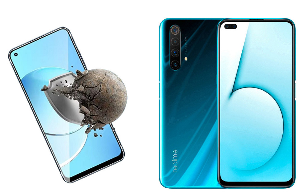 Захисне скло DefenzoGlass для realme Note 50, Note 60, Note 60x – подвійна міцність Київ - фото 3