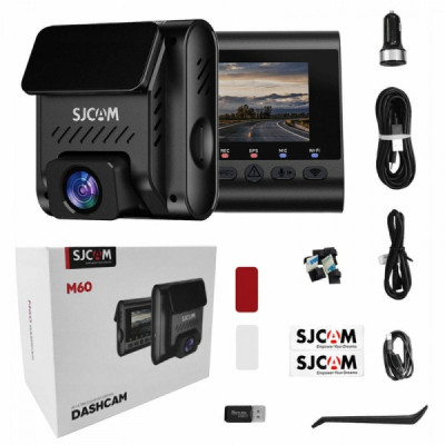 Відеореєстратор SJCAM Dashcam M60, WIFI, GPS, 4K, HDR (6972476162930) Вінниця - фото 4