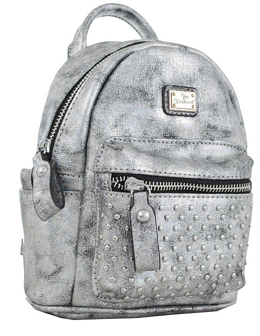 Сумка-рюкзак "Yes" 553229 темно-сіра, 17*20*8см, шт Київ - фото 1