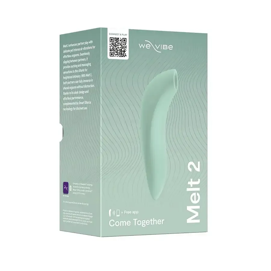 Вакуумний смарт-стимулятор для пар We-Vibe Melt 2 Sage Львов - изображение 10