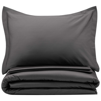 Пододеяльник Ardesto Mix&Match Premium 100% хлопок, сатин серый 160х220 см (ART1622DVY) Винница - изображение 4