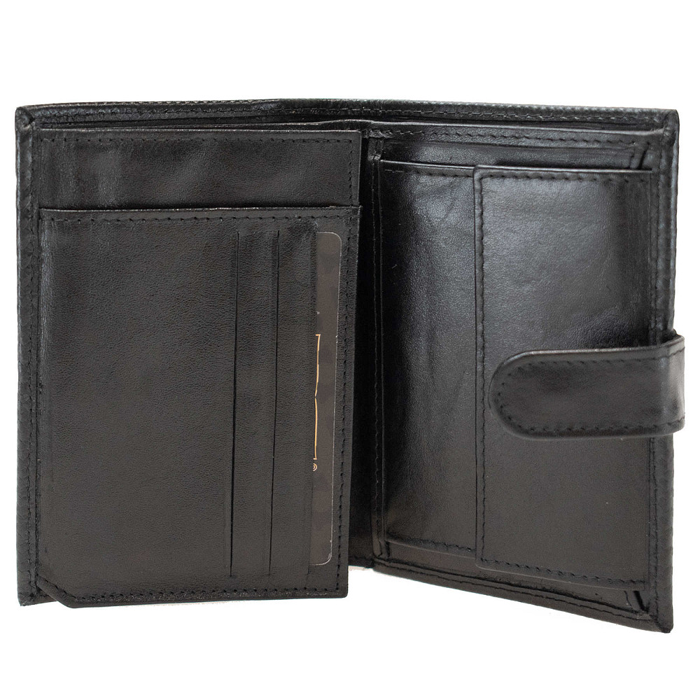 Портмоне мужское кожаное Semi Line RFID Black (P8270-0) Винница - изображение 4