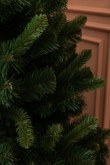 Штучна ялинка 1,1 м зелена, новорічна ялинка Різдво штучна реалістична Преміум SOK-2-2 Київ - фото 10