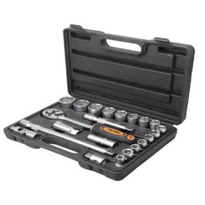 Набор инструментов Tolsen головок торцевых 1/2" 22 предм. "ПРОФІ" (15139) Винница