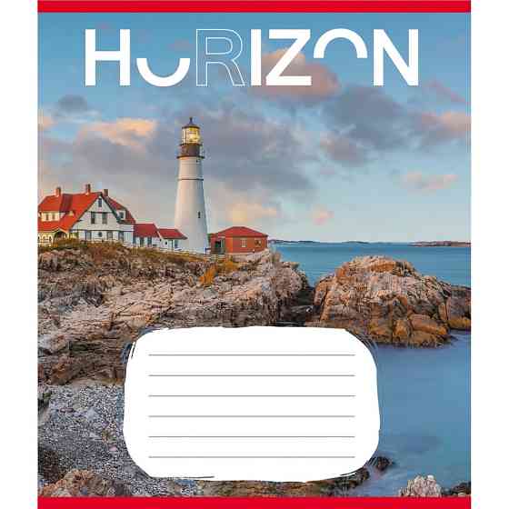 Зошит загальний "Горизонт" 096-640014L-2 в лінію, 96 аркушів Вінниця