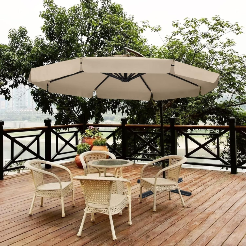 Парасолька садова Di Volio EMPOLI 300 см бежева Київ - фото 9