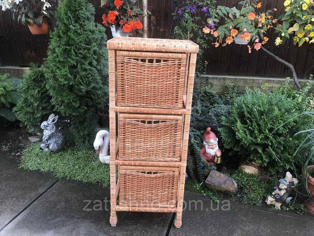 Плетеный комод из лозы с ящиками Киев - изображение 2