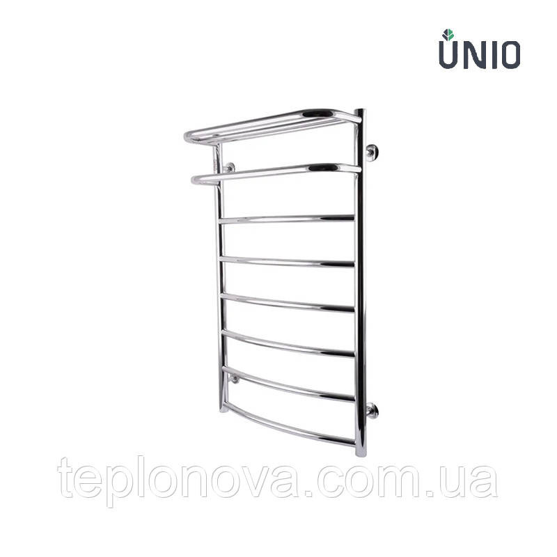 Полотенцесушитель Нержавейка UNIO 900x530-8 Оливия с полкой Черновцы - изображение 1