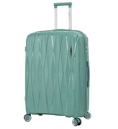 Чемодан полипропиленовый MADISSON 51103 большой 77 см зеленый Киев