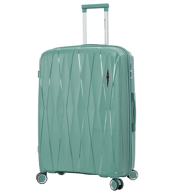 Валіза поліпропіленова MADISSON 51103 велика 77 см зелена Київ - фото 1