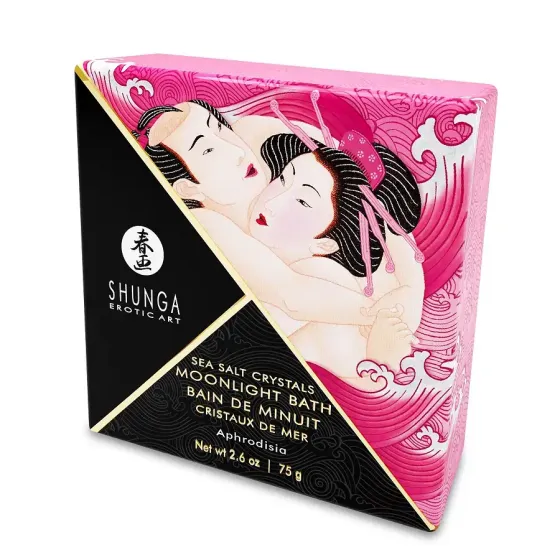 Сіль для ванни Shunga Moonlight Bath – Aphrodisia (75 мл), сіль Мертвого моря, ароматичні олії Львів
