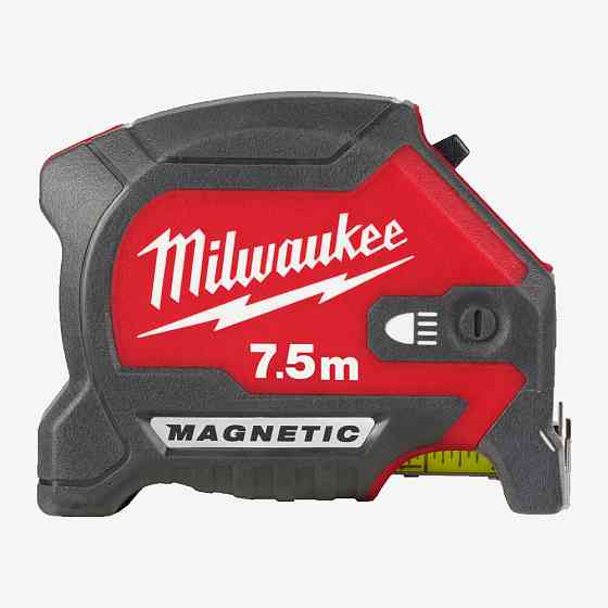 Рулетка магнітна метрична MILWAUKEE з LED підсвіткою, 7,5м, (30мм) Одеса