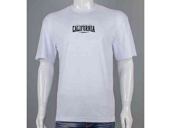 Футболка білий оверсайз California 3406м р.XL ТМ FERO Київ
