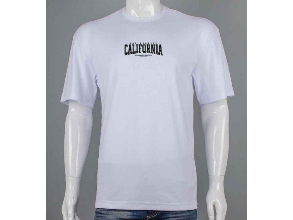 Футболка білий оверсайз California 3406м р.XL ТМ FERO Киев - изображение 1