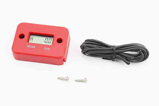 Лічильник мотогодин, червоний Київ