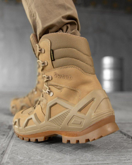 Тактичні берці Single Sword койот ВТ0586 Одеса - фото 3
