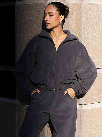 Жіночий стильний теплий костюм, двійка віб'яний фліс-політ, 42/46 Одеса