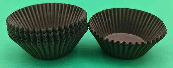 Тартолетка для чізкейк "Кругла коричнева"D45 H26 (100шт)/6а/ (1 уп.) Харків