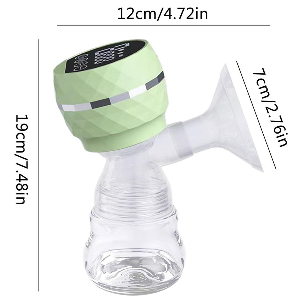 Електричний молоковідсмоктувач із соскою від USB,Zhibao,Зелений SBR Київ - фото 9