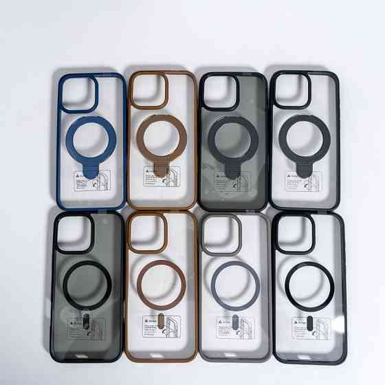 Чохол для смартфона Spigen AAA Magnetic Ring for Apple iPhone 15 Pro All Black Київ