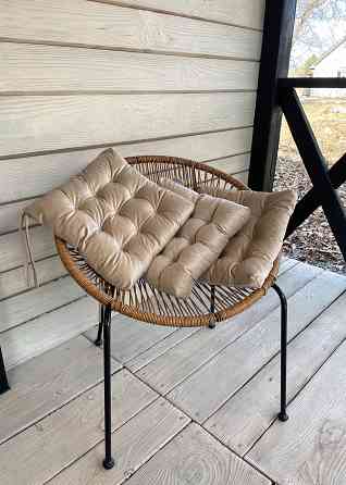 Подушка для стільців (40x40х5 см) Decorator Velour колір бежевий 84-106 Київ