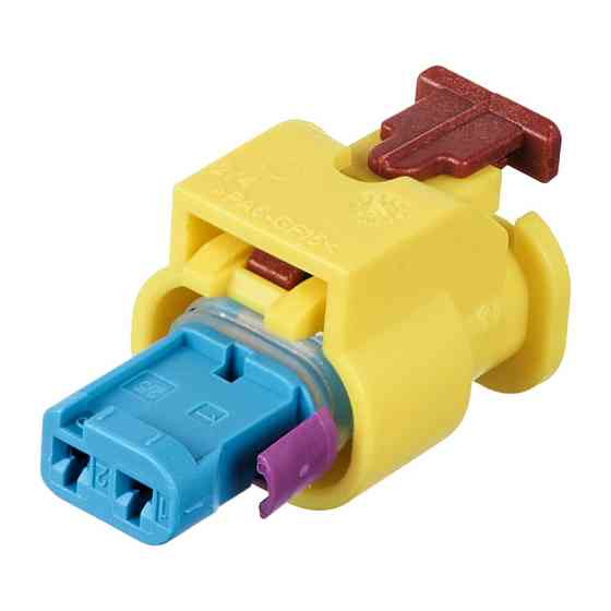 Роз'єм конектор 2-кон., Дат, Температури, Топл, Форсунка, Подсветка, 4H0973323, 3-1718647-1, Audi, BMW, Bugatti, Mercedes-Benz Київ