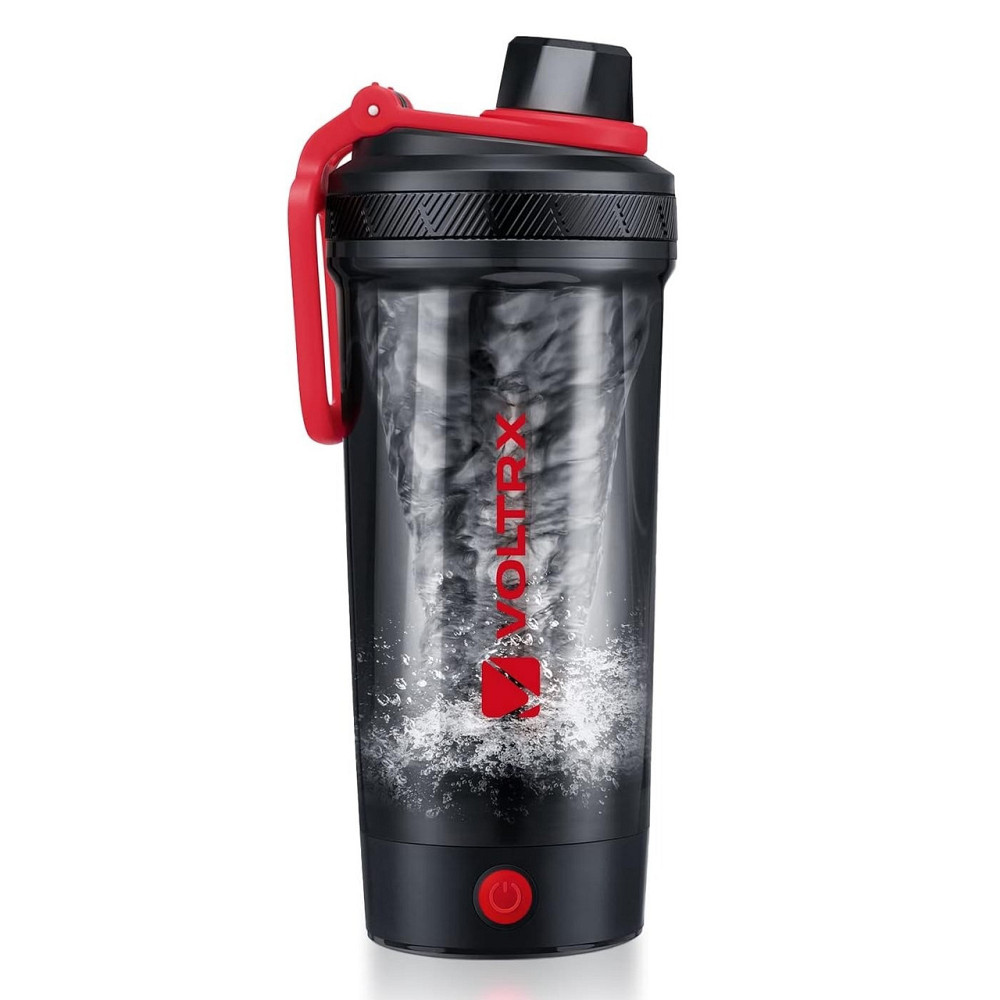 Шейкер спортивний електричний VOLTRX Gallium 700 мл. Tritan Red Кам'янське - фото 1