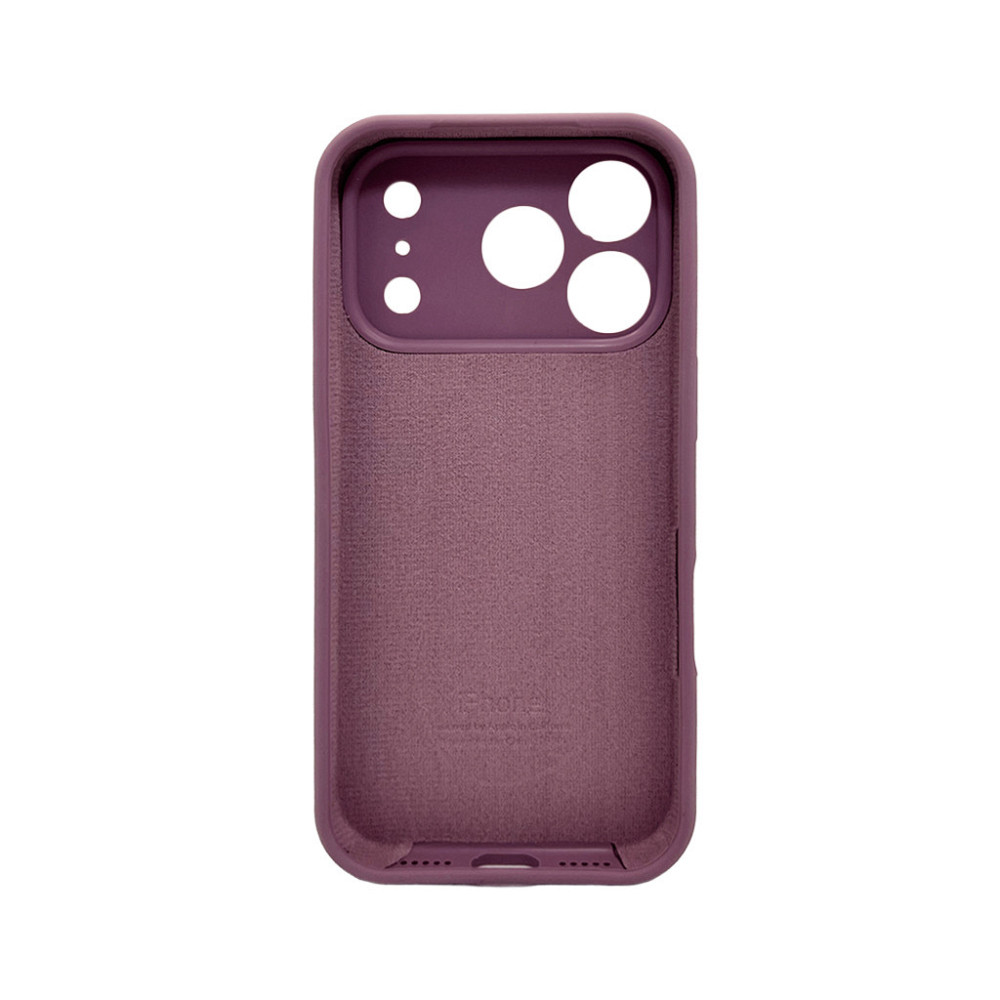 Чохол для смартфона Silicone Full Case AA Camera Protect for Apple iPhone 17 Pro Max 36,Blackcurrant Київ - фото 3