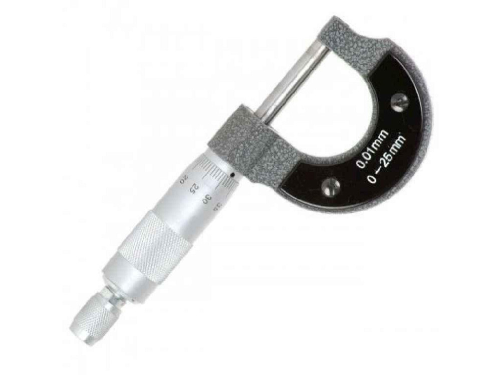 Микрометр 0-25 мм MT-3041 ТМ INTERTOOL Solmir Киев - изображение 1