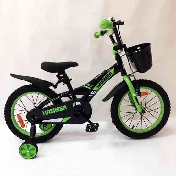 Дитячий велосипед з додатковими колесами Hammer, Двоколісний велосипед з додатковими колесами ON-19 Івано-Франківськ