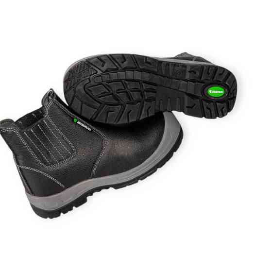 Черевики Pittsburgh захисні без шнурків, р 40 шкіра, композитний піднос, антипрокол. маслобензостій Мукачево