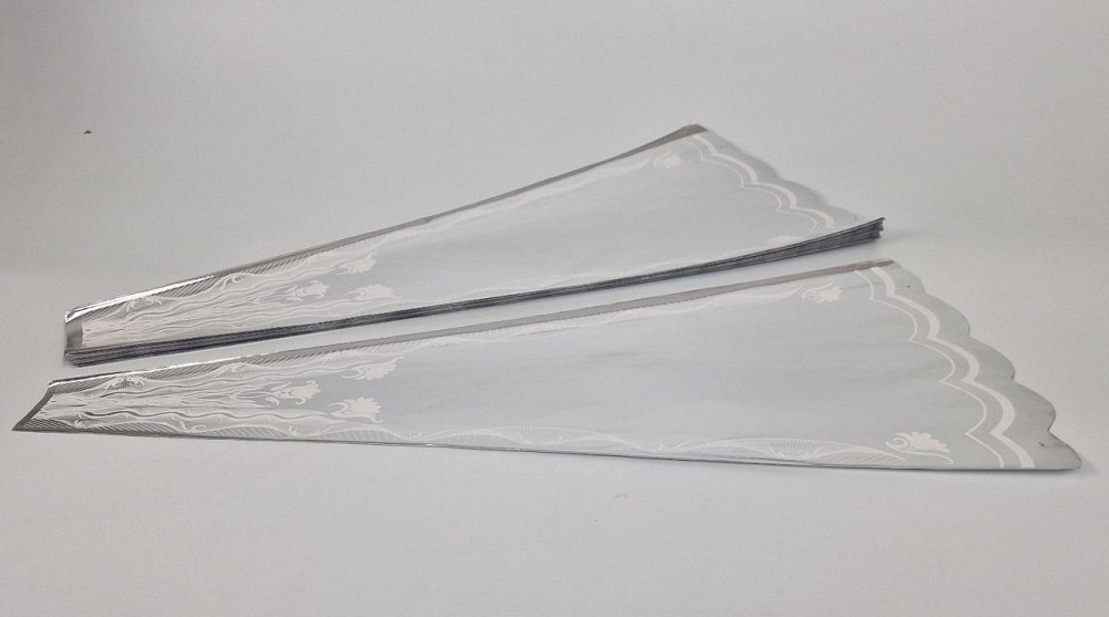 Конусне паковання під квіти h60/6низ/29верх метал (100 шт.) візерунок87 (5) (100 шт.) Харків - фото 1