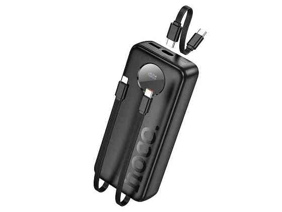 Power Bank 20000mAh J132A 3A/1USB/QC3.0/22.5W/PD20W/кабель PD-PD/LED дисплей (input PD18W) черный ТМ HOCO Киев