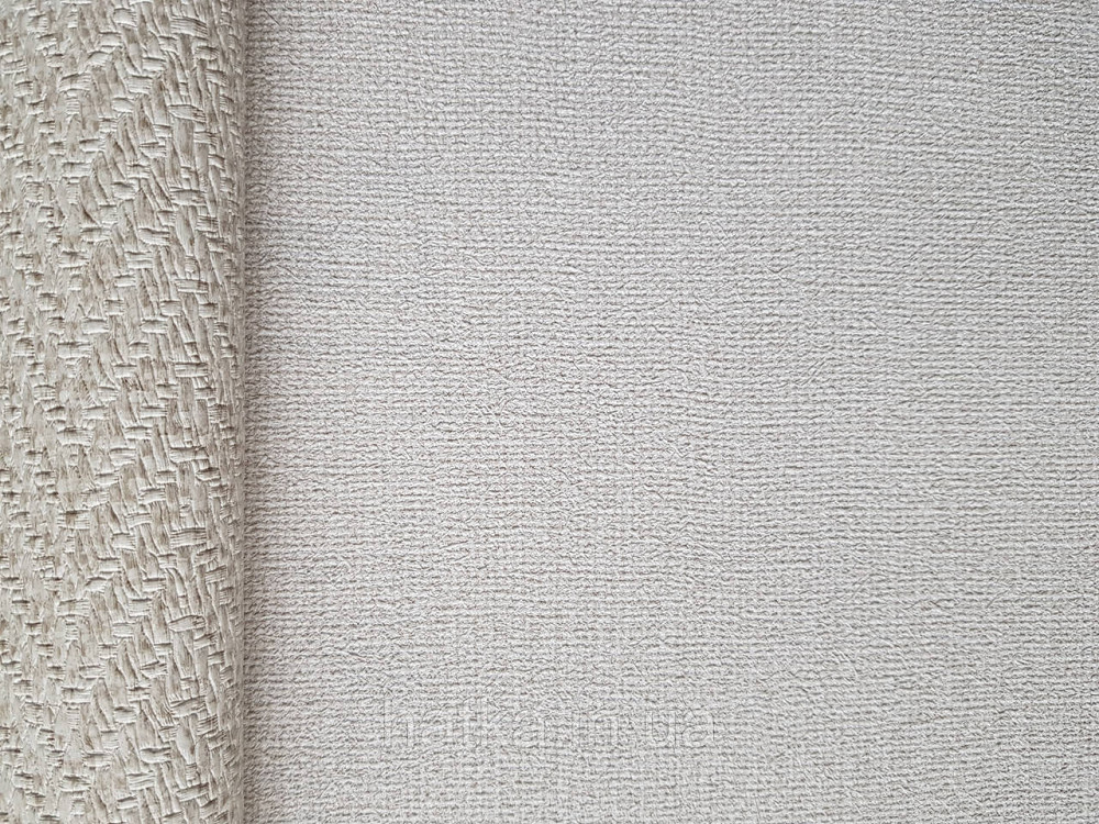 Обои виниловые на флизелине Marburg Loft superior1.06х10 бежево песочные под лен мешковину 34127 Киев - изображение 1