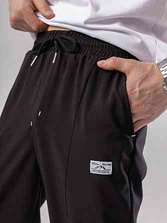 Чорні джогери для чоловіків. Чоловічі демісезонні легкі штани джогери Pobedov Savaya Київ