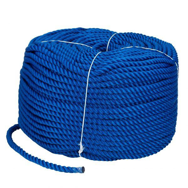 Веревка Polyester 3 Strand Rope 14Mm*200M Blue Киев - изображение 1