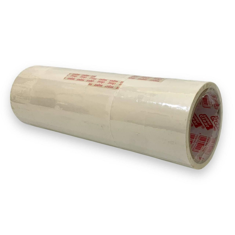 Скотч прозрачный 45мм×50м×40мк Super Clear — упаковочная клейкая лента, высокая прочность и липкость Харьков - изображение 1