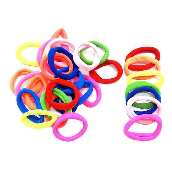 Набір резинок для волосся 0307-1132, 30 штук, мікрофібра Вінниця