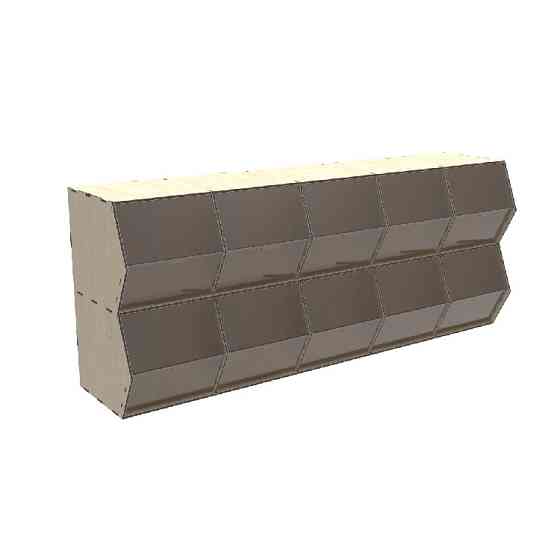 Диспенсер EKOSTAR для конфет, снеков, орехов, крупы на 10 ячеек Киев