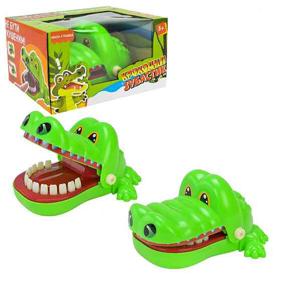 Дитяча настільна розважальна гра "Зубастий крокодил" PL-724-126 Вінниця
