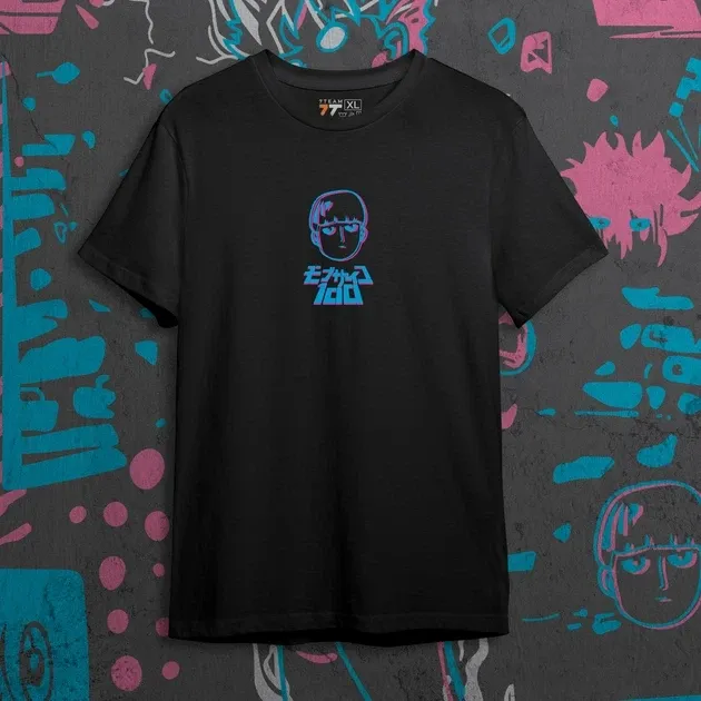 Футболка для підлітка хлопчика з принтом Mob P140ycho #6 Розмір 160 Anime10902 Дніпро - фото 3