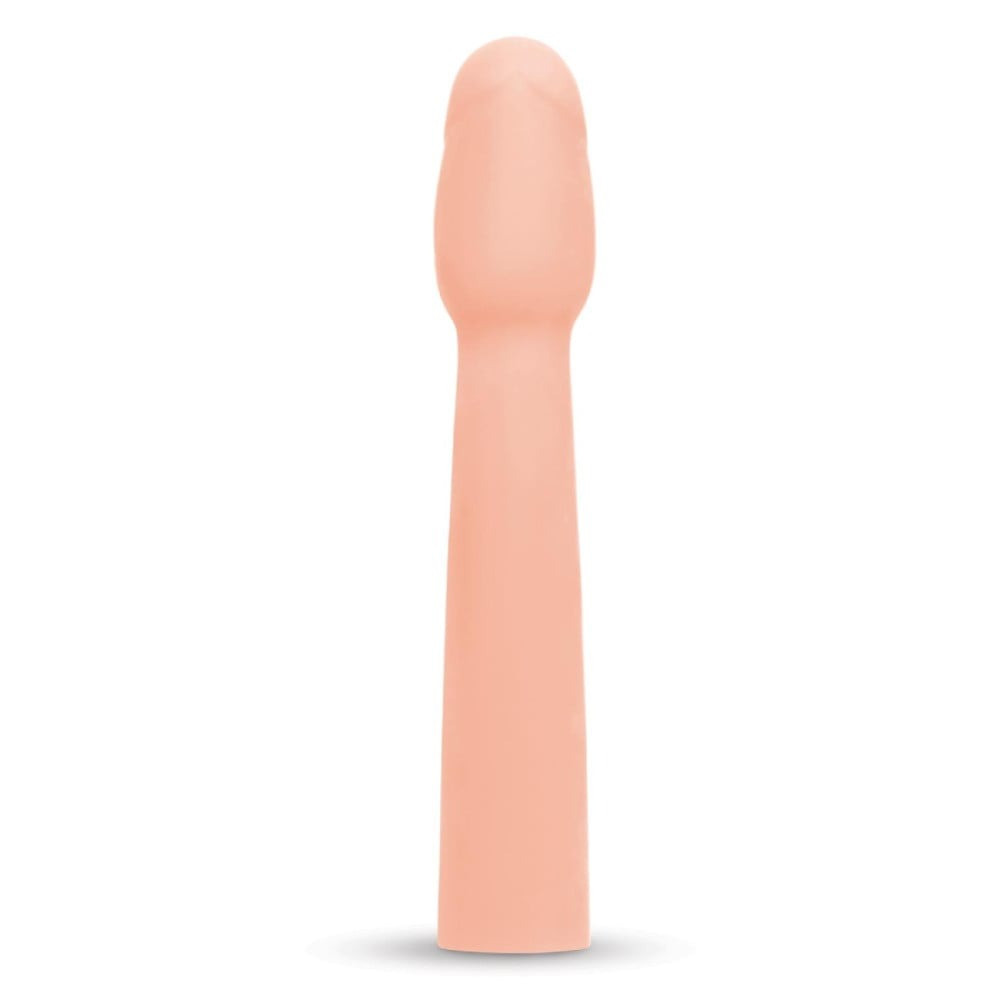 Насадка на пенис Size-Up Penis Entender с 3 эрекционными кольцами в наборе, бежевая Sex Aura Киев - изображение 3